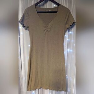 SO Olive Green Bodycon Dress Size Medium